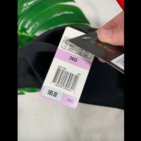 NWT! Wacoal How Perfect No-Wire Contour Bra 36D BLACK‎ - Picture 8 of 8